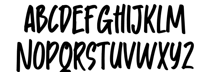 Klisse Font UPPERCASE