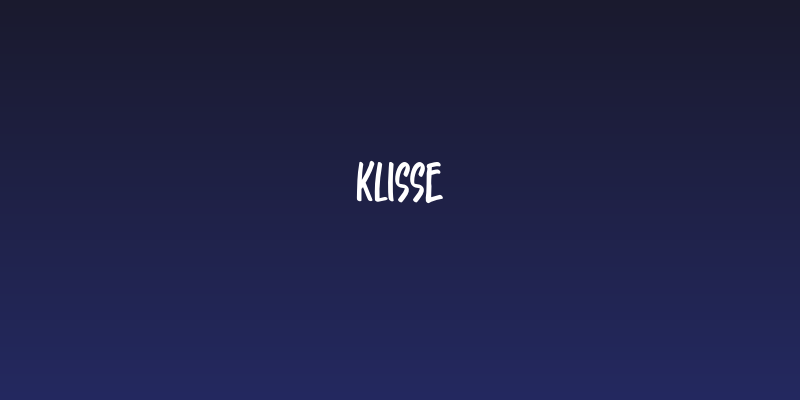 Klisse Social Header