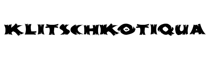 KlitschKOtiqua  font caratteri gratis
