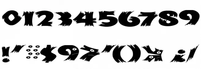 KlitschKOtiqua Шрифта ДРУГИЕ символов