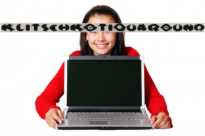 KlitschKOtiquaRound Font examples