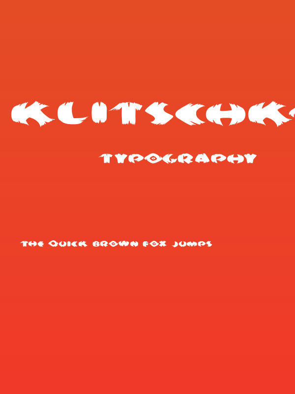 KlitschKOtiquaRound Poster