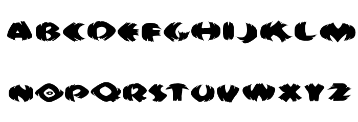 KlitschKOtiquaRound Font LOWERCASE