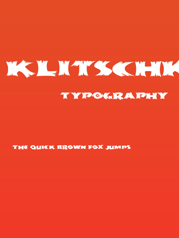 KlitschKOtiqua Poster