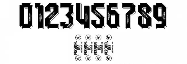 Klops D Personal Font OTHER CHARS