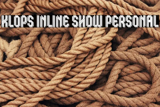 Klops Inline Shdw Personal Example 2