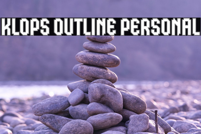 Klops Outline Personal Example 3