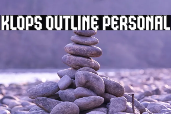 Klops Outline Personal Example 3