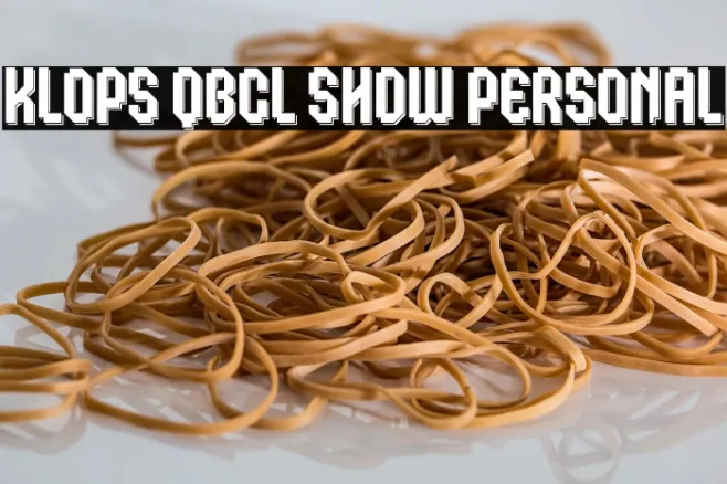 Klops Qbcl Shdw Personal Example 3