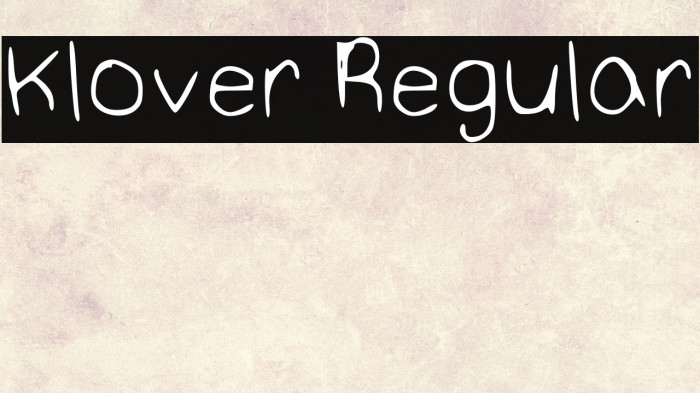 Klover Regular Example 3
