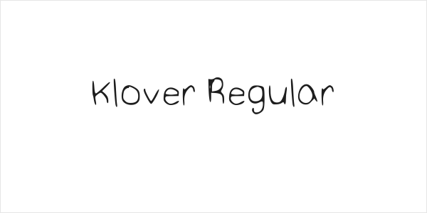 Klover Regular Logo