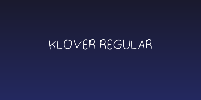 Klover Regular Social Header