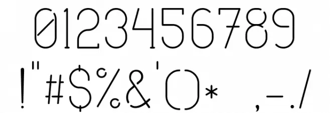 KlubKatz Font OTHER CHARS