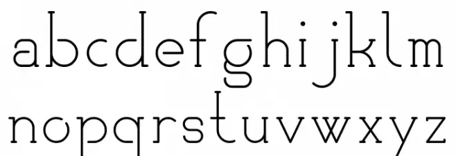 KlubKatz Caratteri MINUSCOLO