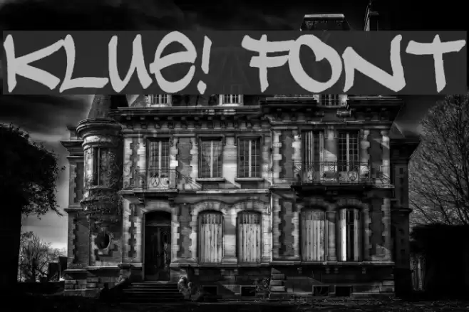 Klue! Font examples