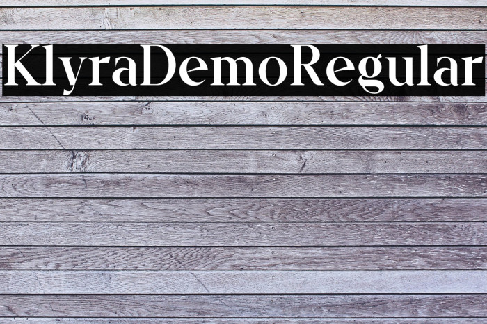 Klyra Demo Regular Example 2