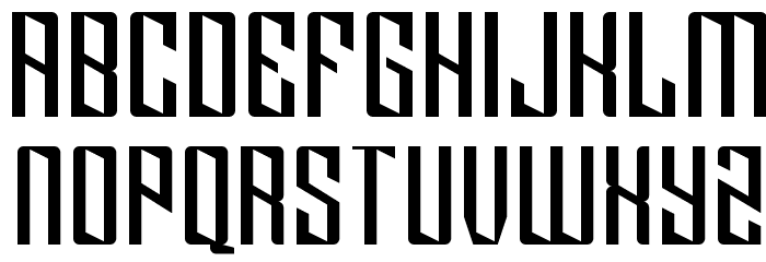 Klytus フォント 小文字