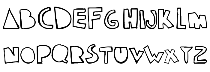 klam Font LOWERCASE