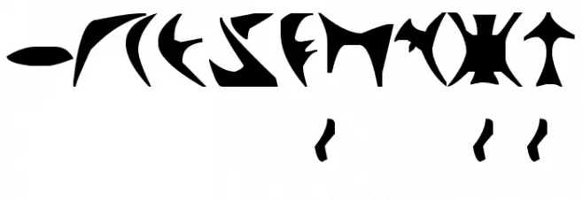 klingon font Font OTHER CHARS