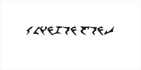 klingon font Logo