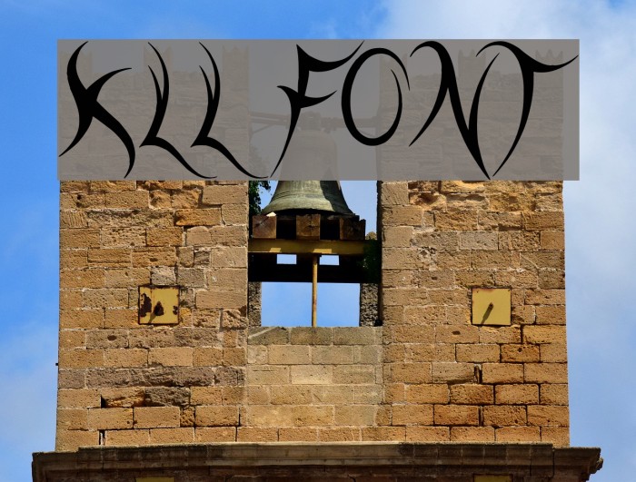 kll Font examples