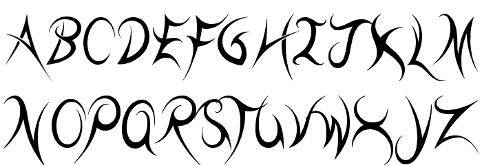 kll Font LOWERCASE