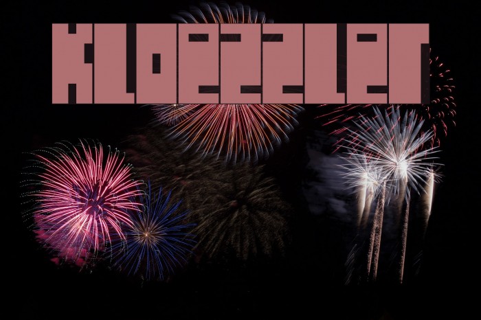 kloezzler Font examples