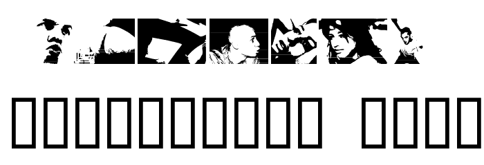 klozzbats Font OTHER CHARS