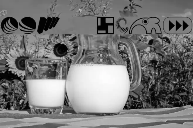 klozzbats Font examples