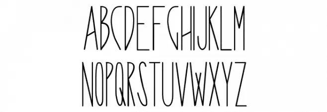 KM Pretend Schriftart Groß