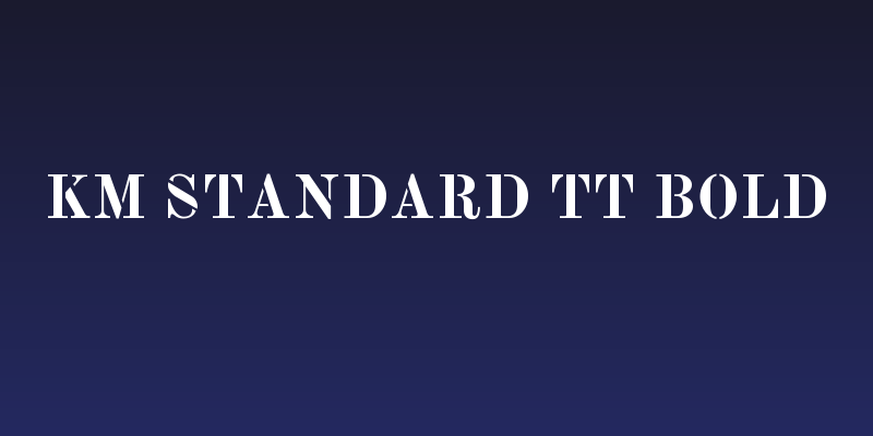 Km Standard TT Bold Social Header