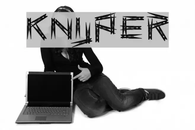 KNIJPER Font examples