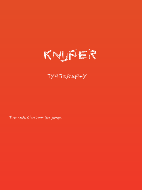 KNIJPER Poster
