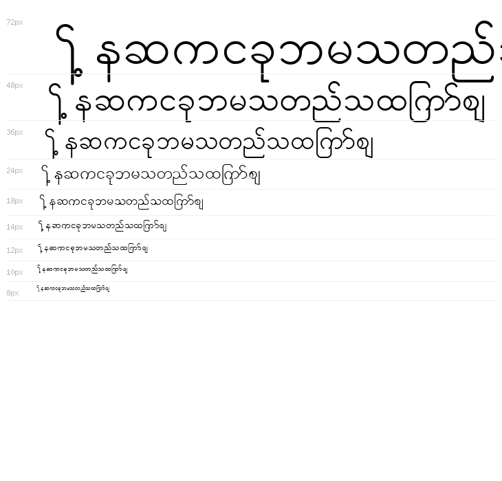 KNU-Karen Normal Unique Waterfall