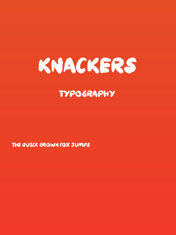 Knackers Poster