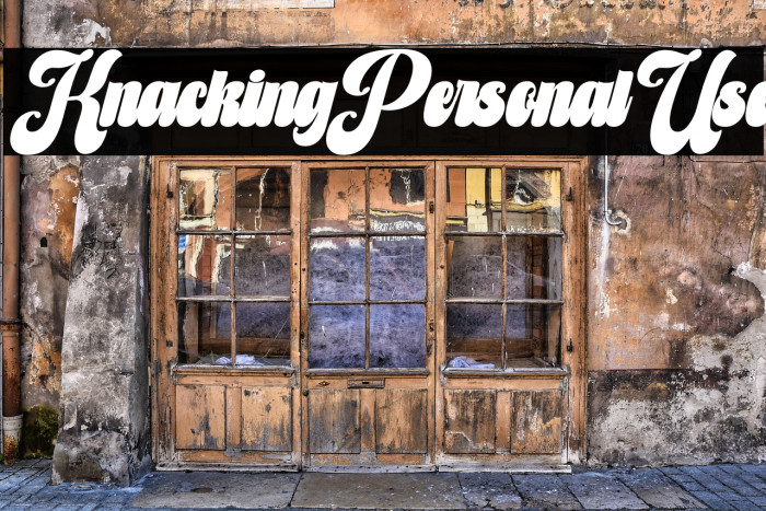 Knacking Personal Use Example 1