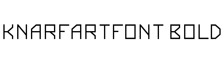 KnarfArtFont-Bold  Frei Schriftart Herunterladen