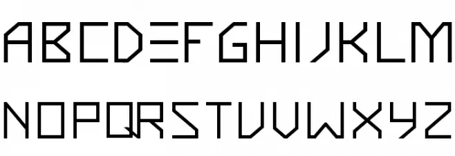 KnarfArtFont-Bold Schriftart Groß