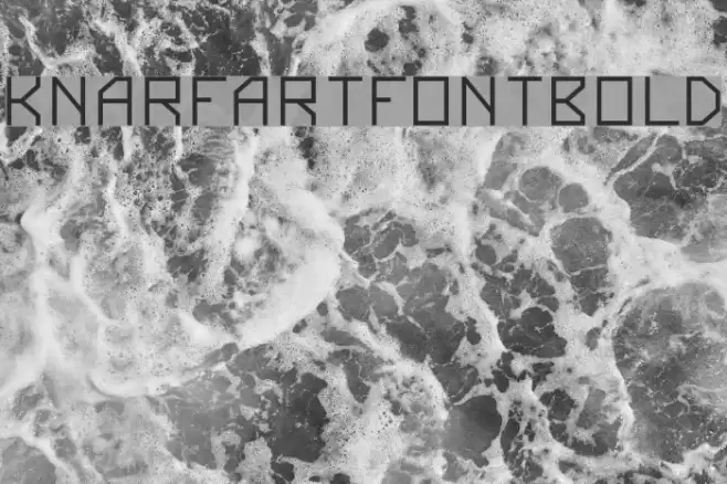 KnarfArtFont-Bold Font examples