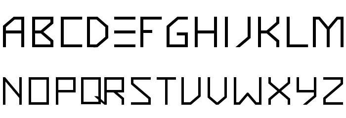 KnarfArtFont-Bold Font LOWERCASE