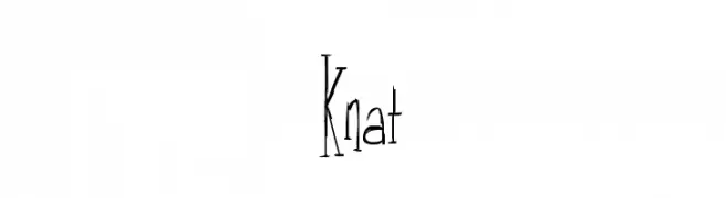 Knat  les polices de caractères gratuit tlcharger