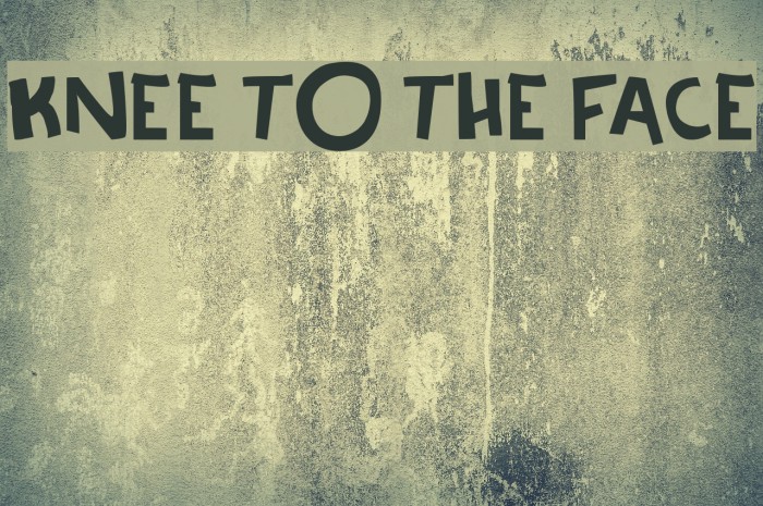 Knee to the face Example 1