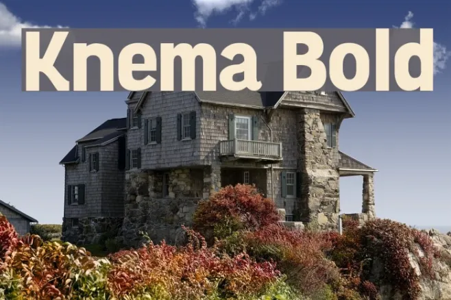 Knema Bold Example 2