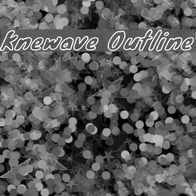 Knewave Outline Font examples