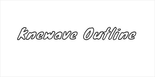 Knewave Outline Logo