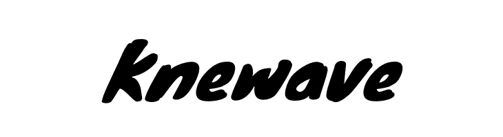 Knewave  Скачать бесплатные шрифты