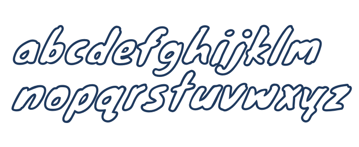 KnewaveOutline Lowercase