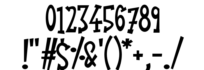 Knick Knack Font OTHER CHARS