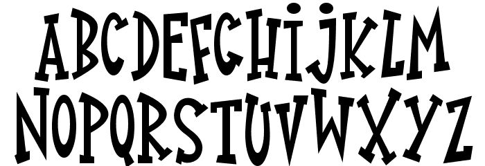 Knick Knack Font LOWERCASE