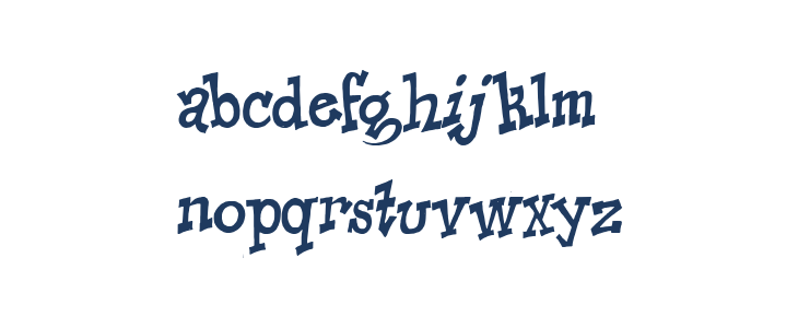 Knick O Teen Lowercase